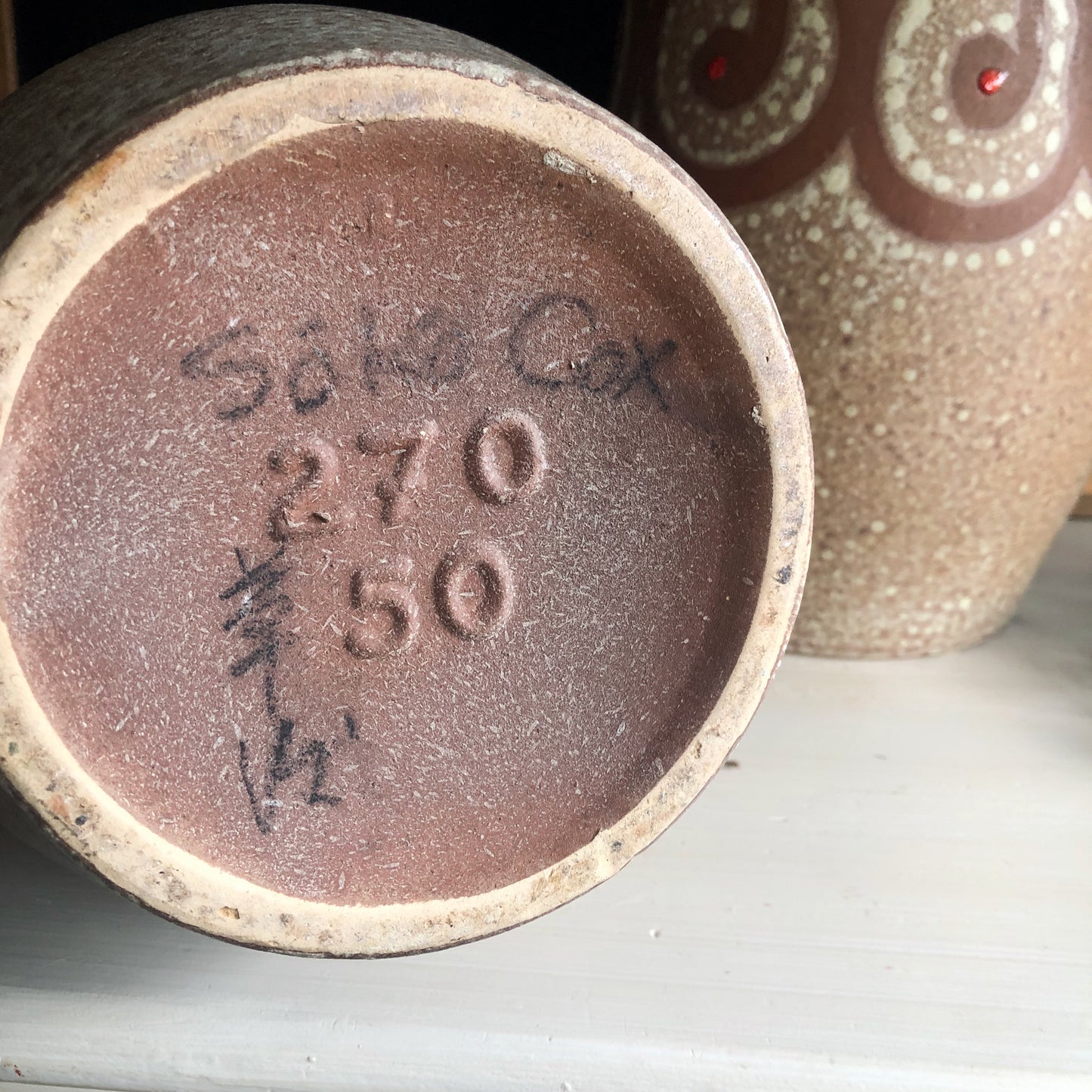 Mid Century Scheurich 270 Pottery Floor Vases, Set of 2 (c.1960s)
