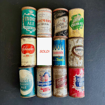 Flat Top Beer Cans Collection