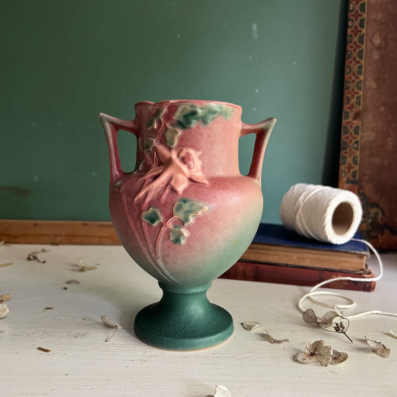 Roseville Art Pottery Columbine Vase (c.1940s)