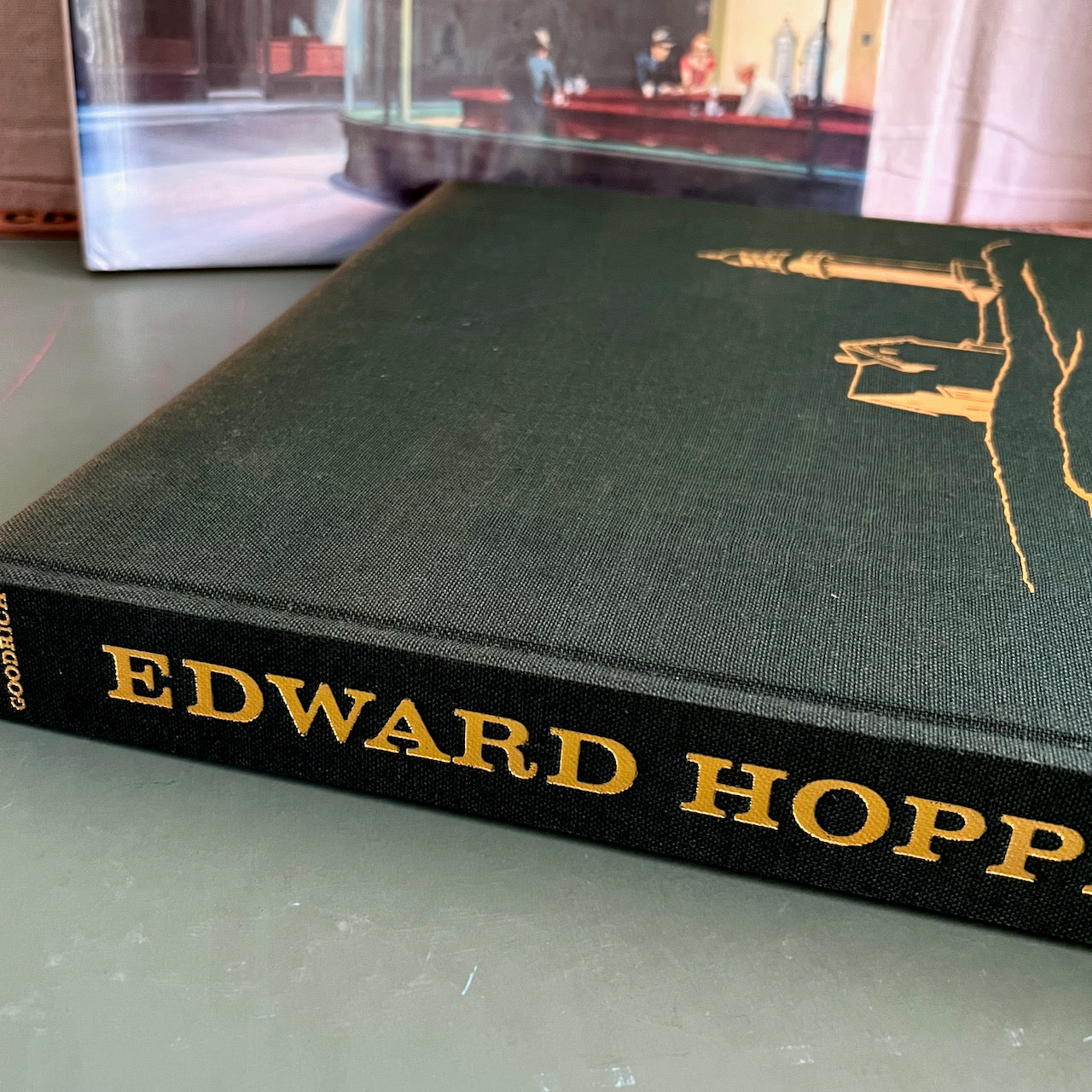 Edward Hopper Hardback Art Book By Lloyd Goodrich (c.1970s)