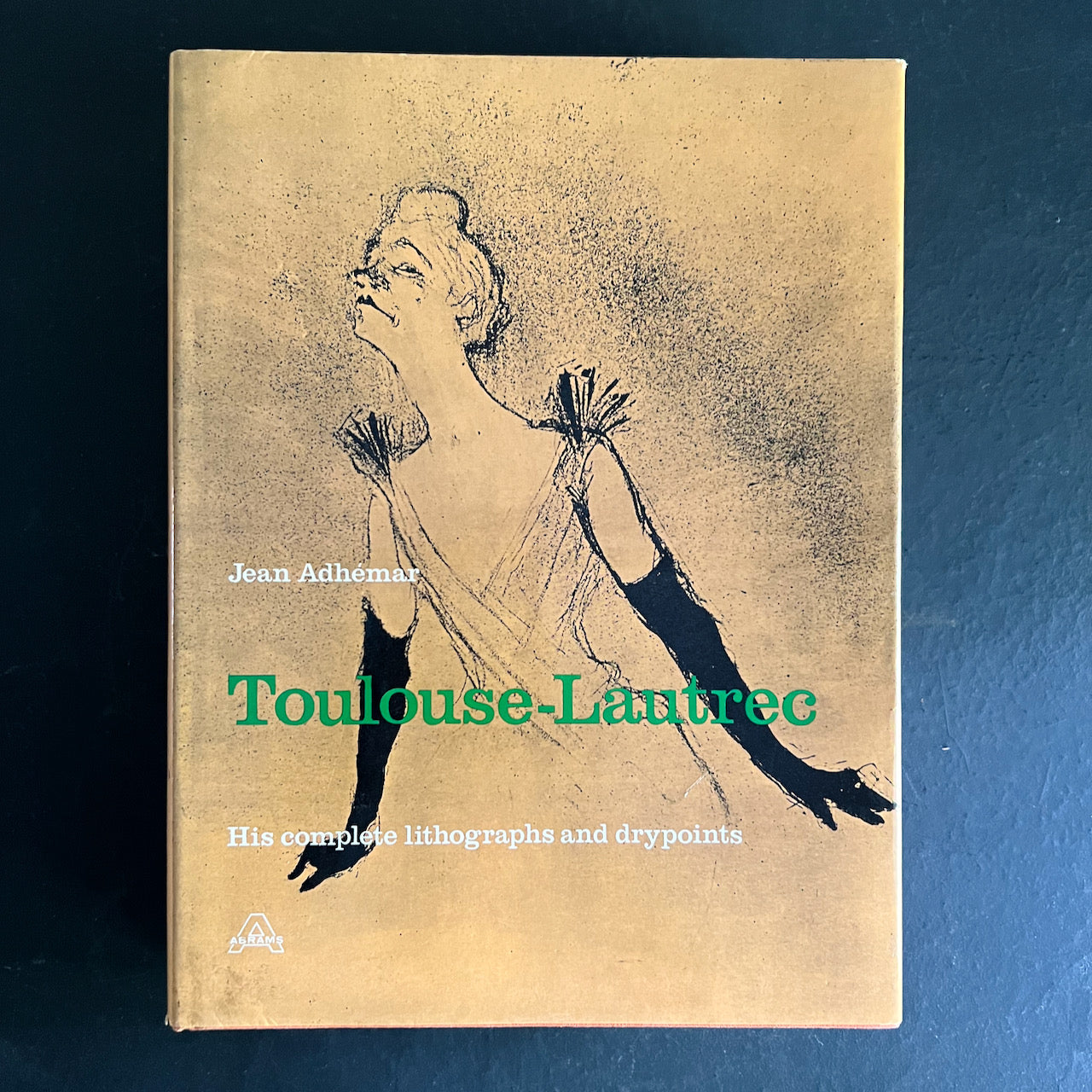 Toulouse-Lautrec Vintage Art Book by Jean Adhemar (c.1960s)