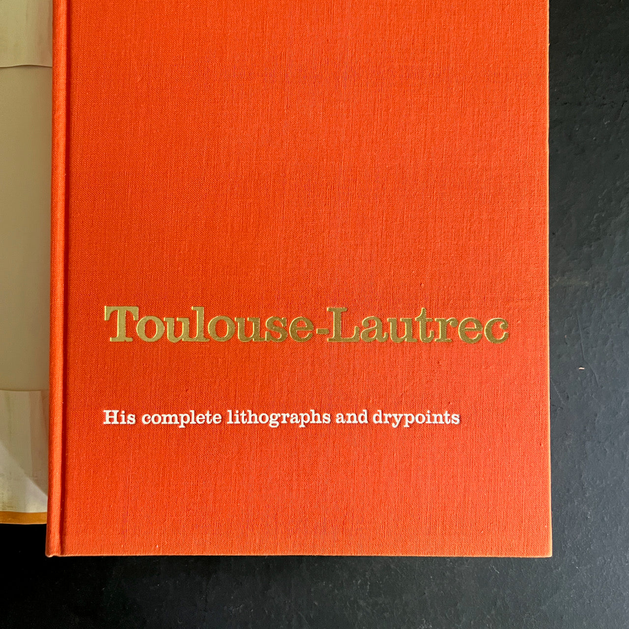 Toulouse-Lautrec Vintage Art Book by Jean Adhemar (c.1960s)