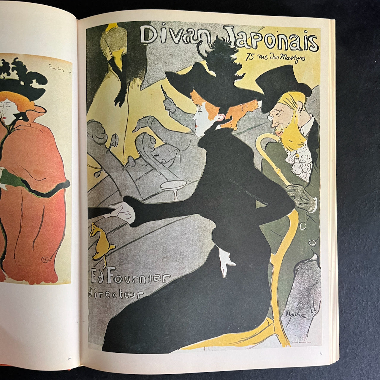 Toulouse-Lautrec Vintage Art Book by Jean Adhemar (c.1960s)