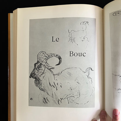 Toulouse-Lautrec Vintage Art Book by Jean Adhemar (c.1960s)