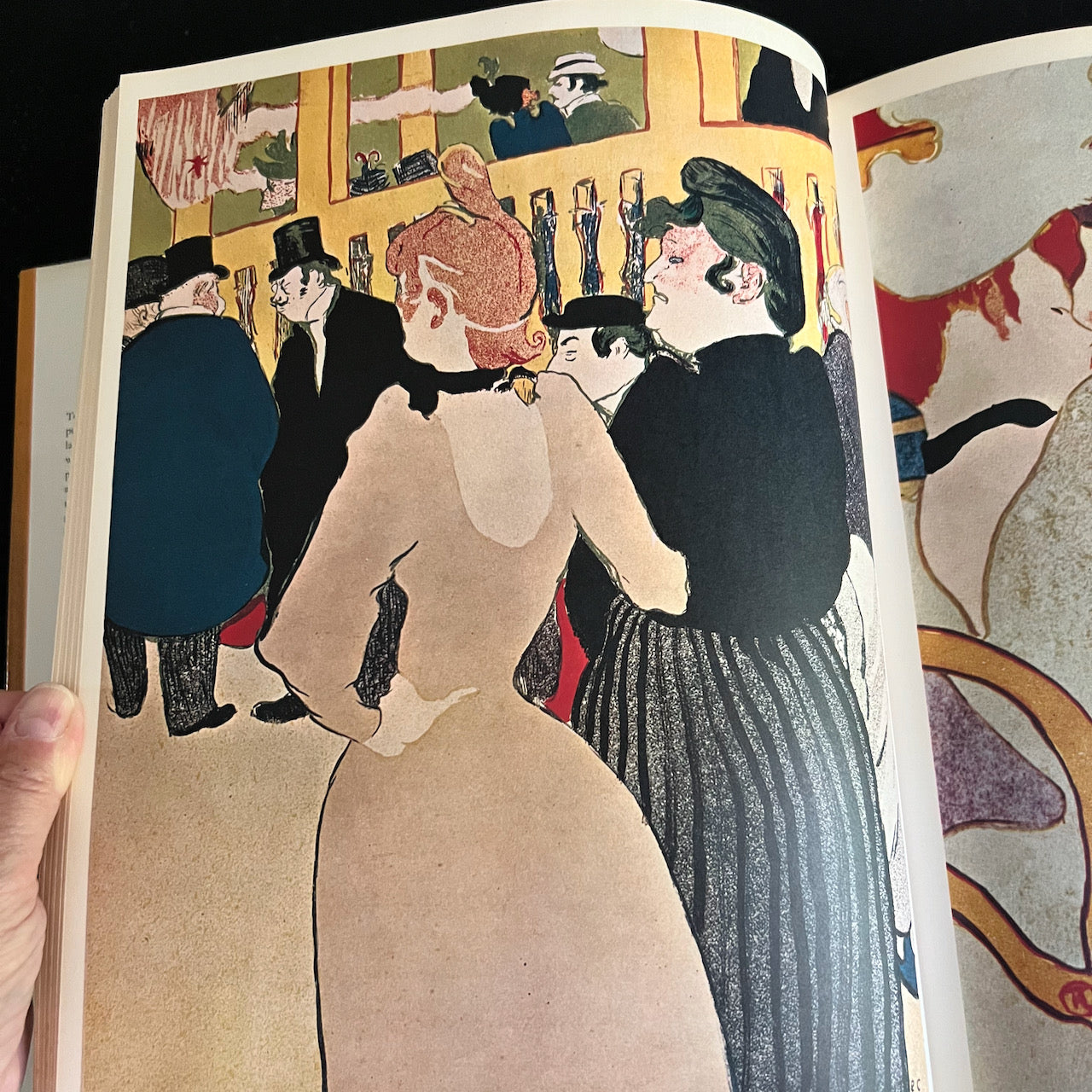 Toulouse-Lautrec Vintage Art Book by Jean Adhemar (c.1960s)