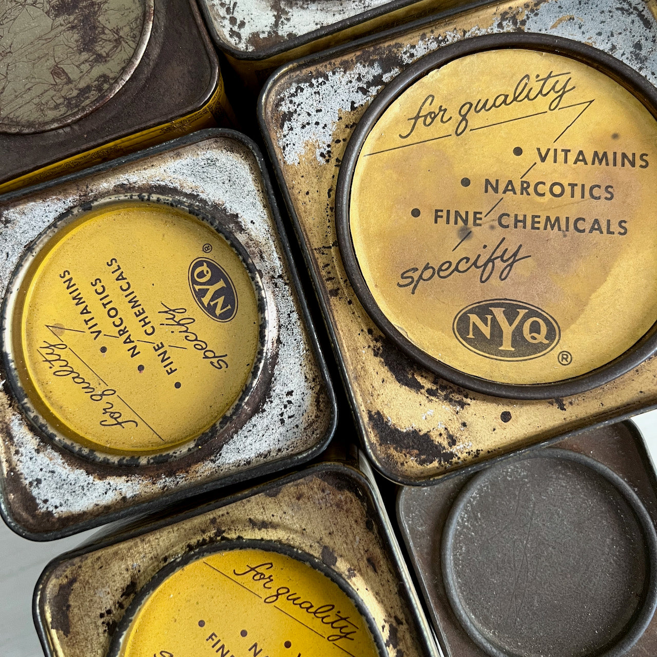 Penick's Antique Botanical Drugs Tin Collection (c.1930s)