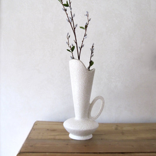 Mid Century China Craft Modernist Spatter Glaze Pitcher, (c.1950s)