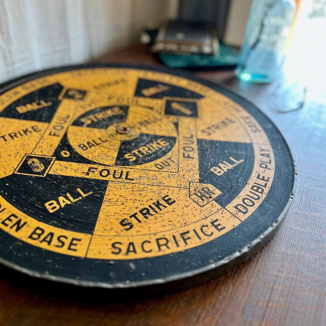 1950s Vintage English Baseball and Dart Board – Rush Creek Vintage