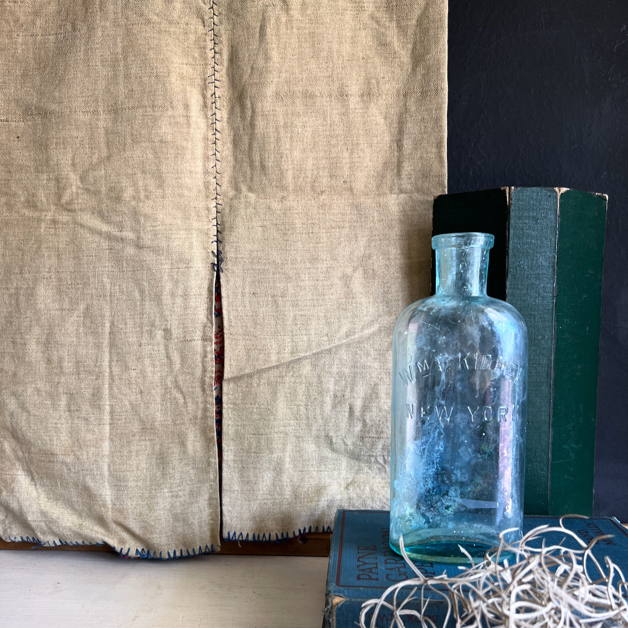 Hand Embroidered Antique Cushion Cover