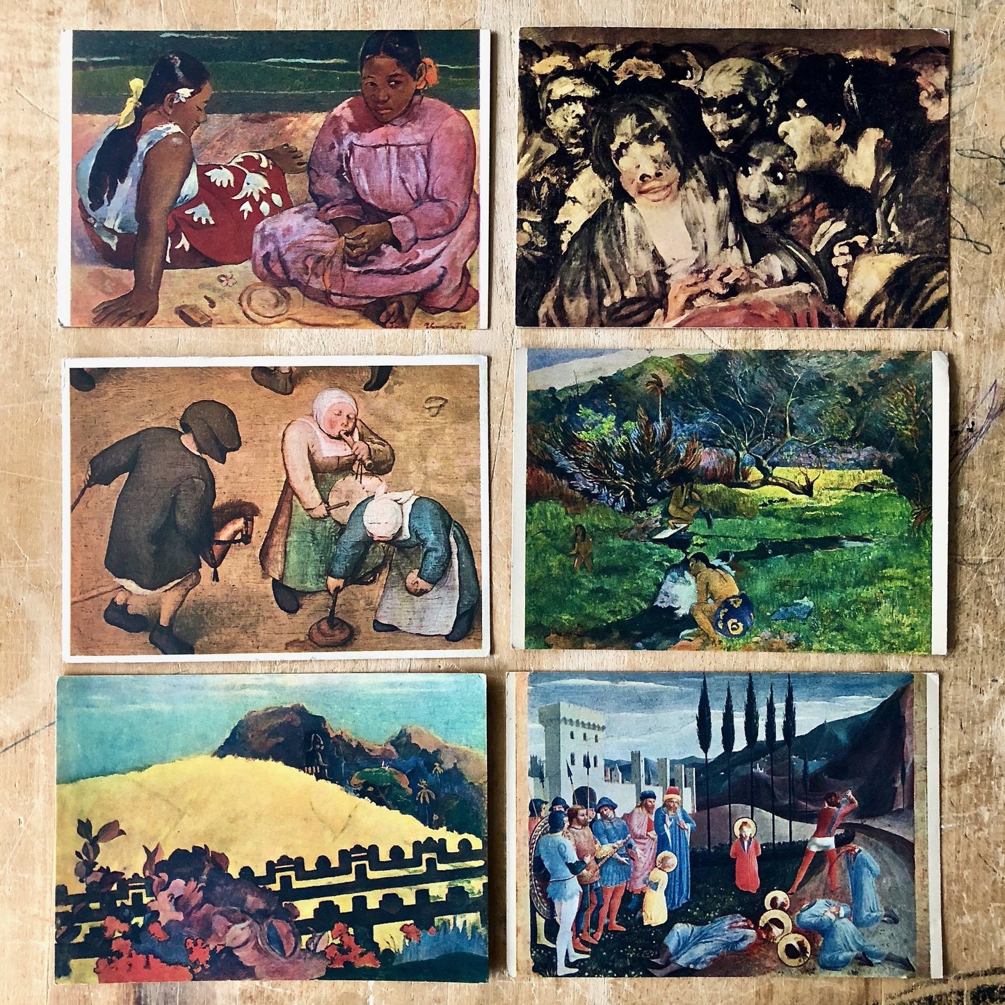 Vintage Fine Art Postcards (c.1900s)