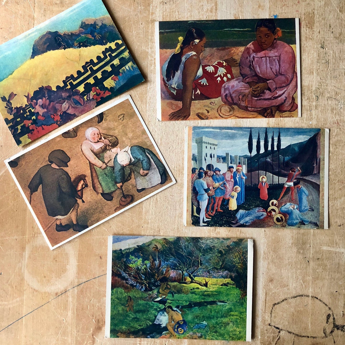 Vintage Fine Art Postcards (c.1900s)