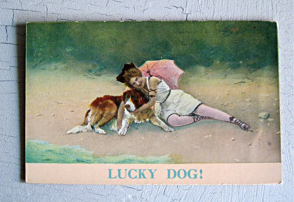Victorian Romantic Postcard Collection (c.1900s)